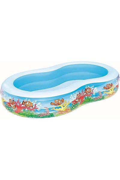 BESTWAY حوض سباحة للعب 262×157×46 سم