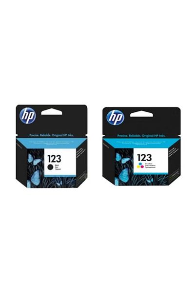 rexa 2-Piece 123 Inkjet Printer Cartridge Set – Black & Tri-Colour for High-Quality Printing