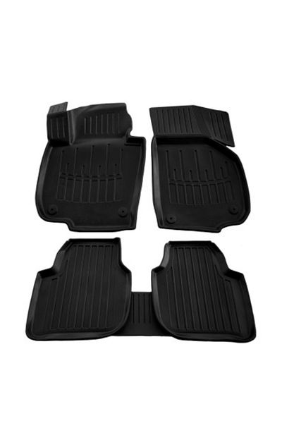 Umbrella Set of rubber car mats Skoda Superb II (3T) (2008-2015)
