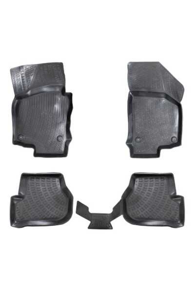 Umbrella Σετ λαστιχένιων πατακιών αυτοκινήτου για Volkswagen Golf 6 2008-2012