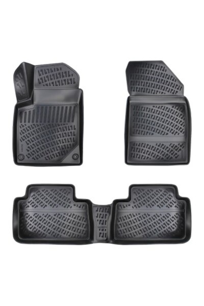 Umbrella Set covorașe auto din cauciuc tip tavă Peugeot 407 2003-2010