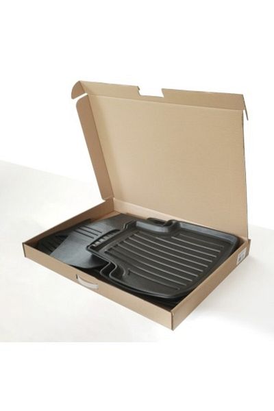 Umbrella Set of rubber car mats Nissan Qashqai (2014-2021) Front 2 pcs