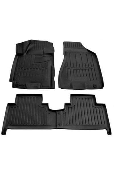Umbrella Set of Car Mats Type Rubber Tray Kia Sportage (Je) (2004-2010)