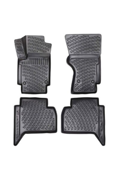 Umbrella Set covorașe auto din cauciuc, tip tavă, Volkswagen Amarok 2010-
