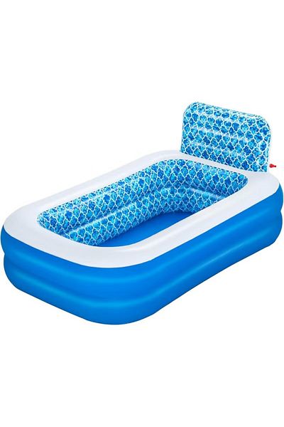 BESTWAY مسبح عائلي على شكل شلال مع رشاش مياه ٢٢٩×١٥٢×٩٦ سم