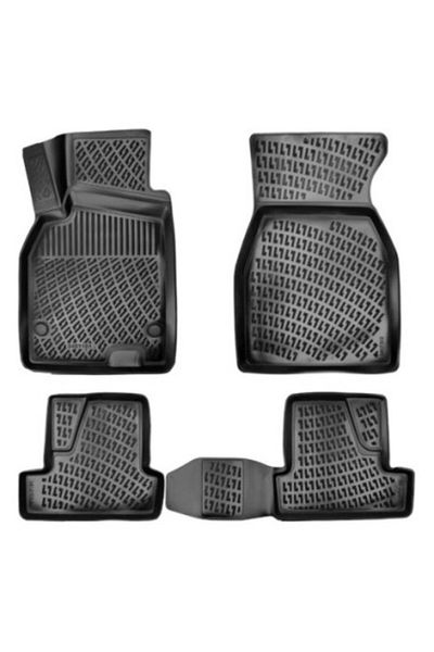 Umbrella Set of 4 Rubber Car Mats Renault Megane 2 Hb 2002-2009,
