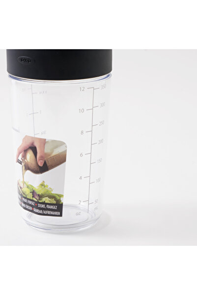 Oxo salad dressing 236ml shaker, 8.75"* 2.5"* 2.5"