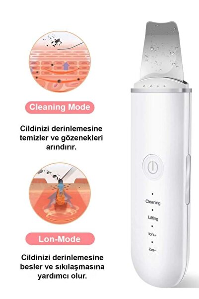 qualityworld Şarjlı Siyah Nokta Temizleme Cihazı Spatula Titreşimli Siyah Nok...