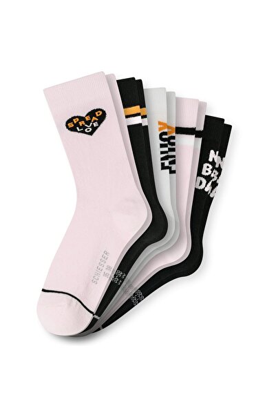 Schiesser Mädchen Socken, 5er Pack - "Legwear Teens", Muster, Baumwolmischung