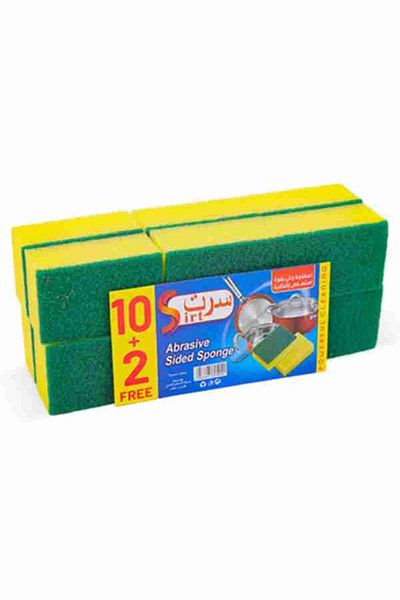 Sirt Sirte - Extra Absorbent Scouring Sponge 12 Pieces