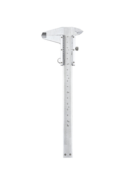 Lawazim Stainless Steel Vernier Caliper 6 Inch - Manual Measuring Tool with Inch/MM Scale & Case