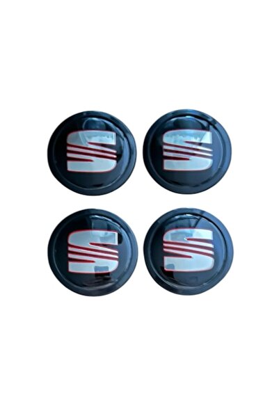 Universal Set 4 capace roti 76mm exterior, 60mm interior Seat negru rosu comp...