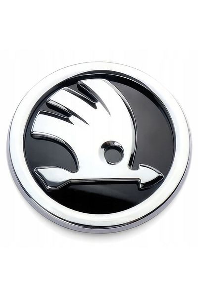 OEM Emblemă auto pentru SKODA - 90 mm cu bandă adezivă