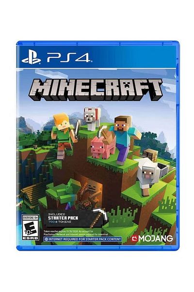 Mojang مجموعة ماين كرافت للمبتدئين – لعبة المغامرة النهائية لجهاز بلاي ستيشن 4 (PS4)
