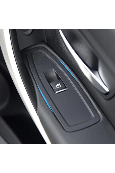 OEM Set 4 Ornamente Butoane Masca Trim Usi Dedicat BMW F20 F21 F30 F31 F34 GT F35 F36, Negru