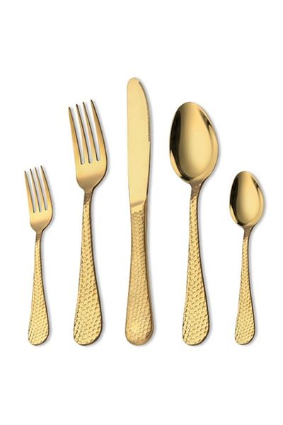OEM Set tacamuri din inox 30 piese, Grunberg BL186WG30 /auriu