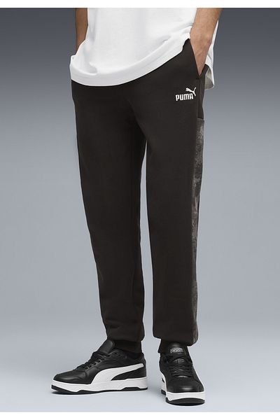 Puma Essentials Ανδρικό Παντελόνι Φόρμας Camo