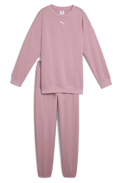 Puma Νεανική Φόρμα Ολόσωμης Χρήσης με Σχέδιο Loungewear