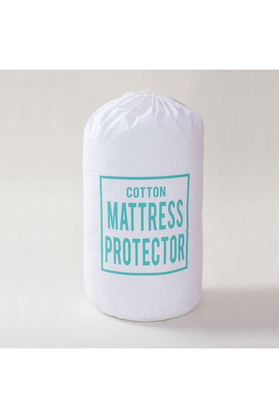 Boutique Blanche cotton king size mattress protector 200*200*25 cm