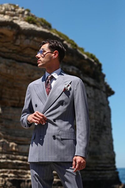 Kadir Büyükkaya Kruvaze Takım Elbise-KAB1226S