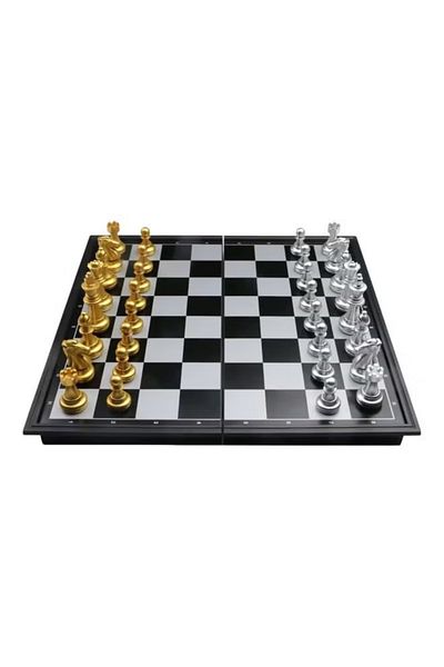 rexa Magnetic Foldable Chess Board – Portable Game Set for Travel & Home