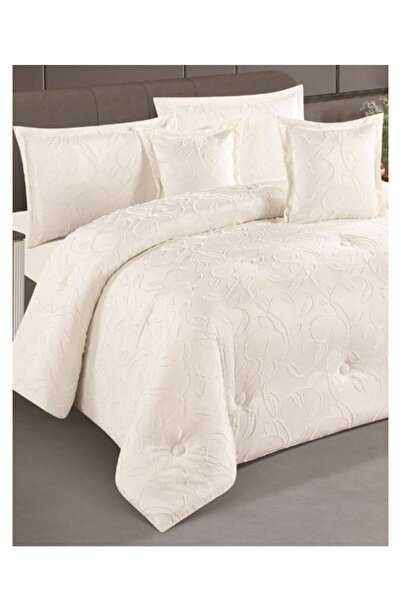 smart home Premium bedspread made of 100% microfiber, double-filled duvet set, 6-piece set, 250x230cm