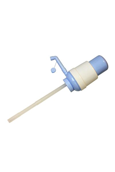 Brand Paper Pompă manuală pentru sticlă de apă, alb/albastru