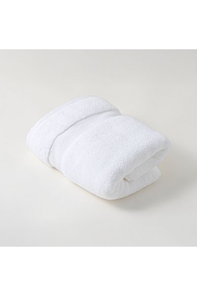Boutique Blanche Microcotton Hand Towel, White, 100*50Cm