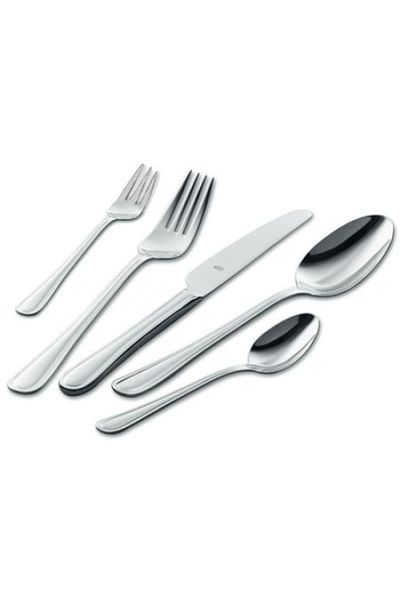 OEM Set tacamuri 30 piese din inox, Argintiu