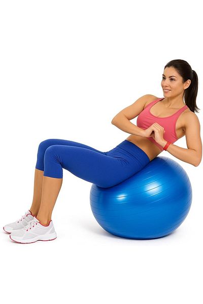 Primo Plus Yoga Fitness Exercise Ball With Air Pump