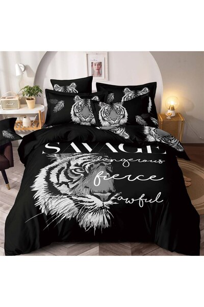 JOJO HOME Double bed linen, finet, 6 pieces, J3DD-24, printed, 235 x 240 cm