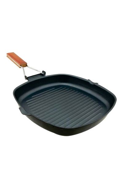 ertone Grill Pan Ertone, 26 cm, Wooden Handle