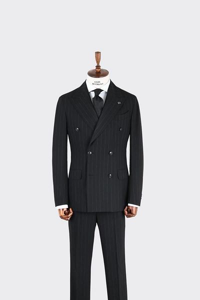 Kadir Büyükkaya Double Breasted Suit-Kab1226S