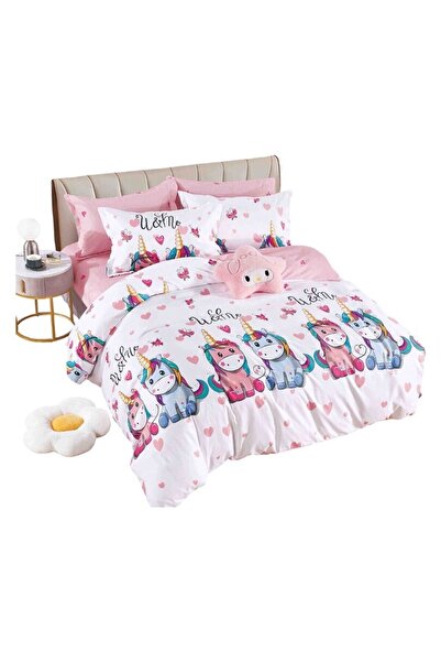OEM Elegant Single Bedding Set for 1 Person with 4 Pieces, Cotton Finet, Multicolor, H10