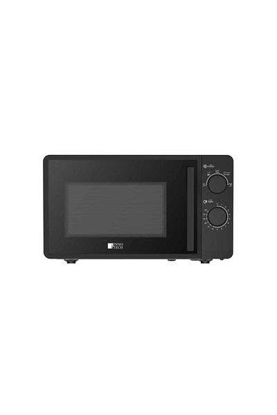 INNOTECH 20L Microwave Oven – 1150W, Defrost, 30-Min Timer, Multi Power Levels, Easy Clean, Black Design