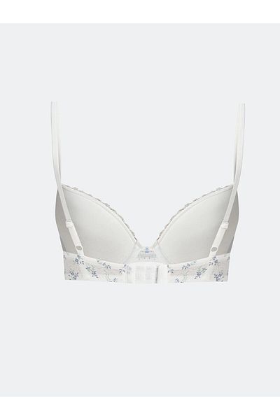 LC Waikiki LCW DREAM Ecru Sutien tricou cu model fără căptușeală