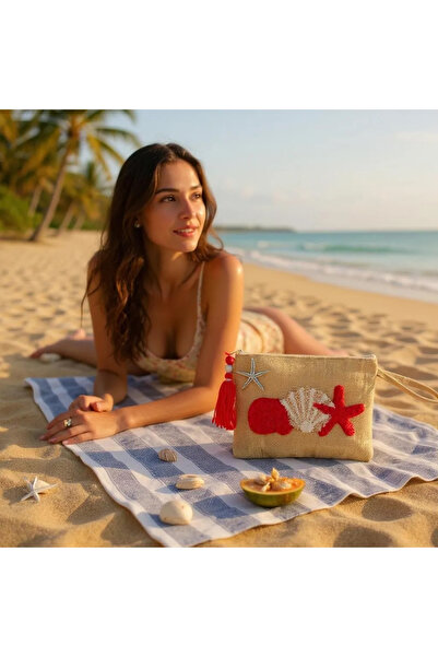 ozdesendesign Jute Clutch/Handbag