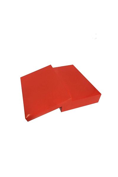 TT Tahtakale Toptancıları Complete Carton Box 26X40X7.5 cm (10 Pieces) Red