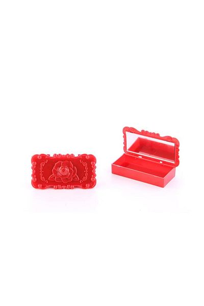 TT Tahtakale Toptancıları Mirror Box with Roses (10 Pieces) Red