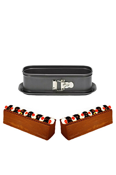 TT Tahtakale Toptancıları Kelepçeli Pasta Kek Kalıbı Baton Altı Çıkabilen 10X...