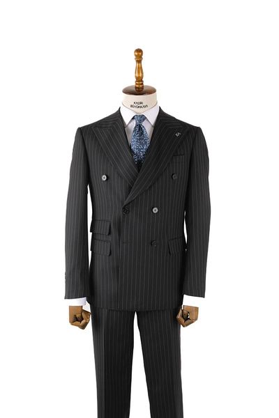 Kadir Büyükkaya Double Breasted Suit-Kav1213S