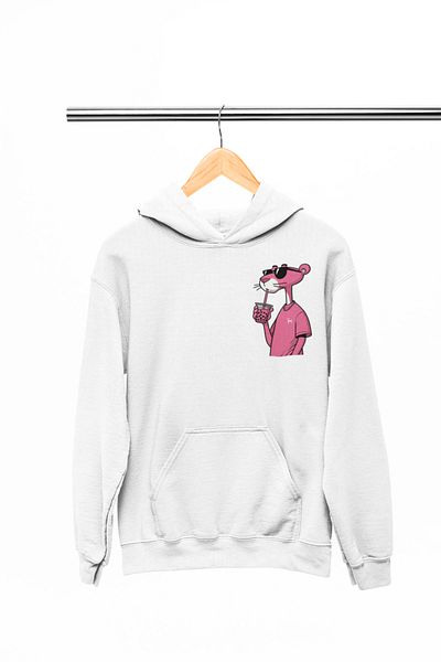MAGORS Stylish and Comfortable Panther Design Unisex Cotton Hooded Sweatshirt