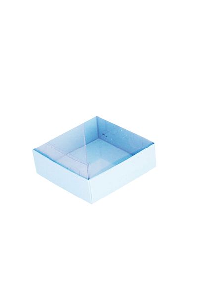 TT Tahtakale Toptancıları Acetate Underarm Cardboard 7X7X2.2 cm (50 Pieces) Blue