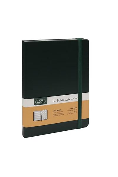 Roco Notebook Embossed Elastic Band14 X 20 cm160 Pages (80 Sheets)