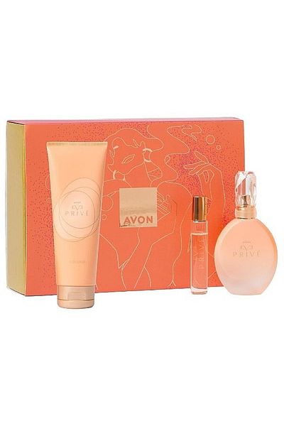 AVON Set Eve Prive – Apa de parfum, Miniapa de parfum & Lotiune de corp