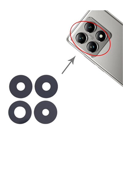 Fodos Xiaomi 14T Compatible Camera Lens Glass 2406APNFAG