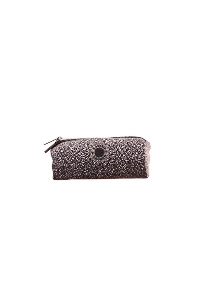 KAUKKO Dots Dual Kalem Çantası Black K2715