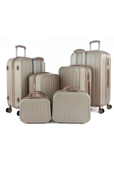 LİMRA Modern Design 6-Piece Luggage Set with Wheels