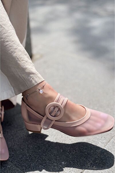 I Love Shoes Cyreya File Pudra Toka Detaylı Mary Jane