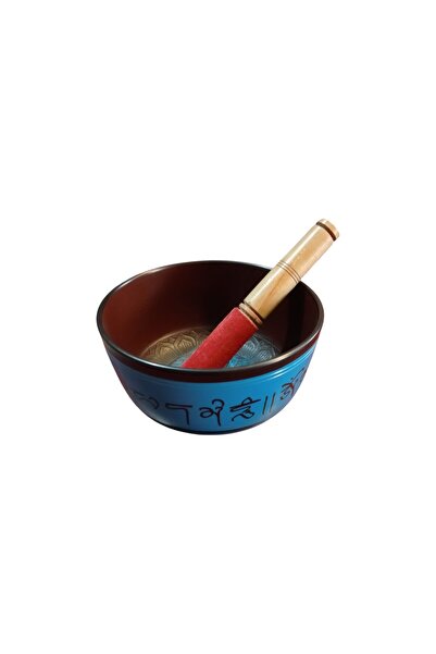 Morey Vas tibetan hibrid pentru yoga - Vas cântător cu diametrul de 19 cm